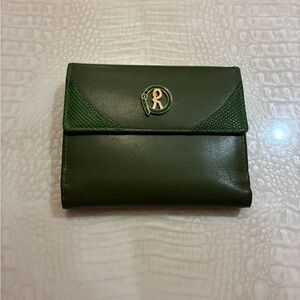 Roberta di camerino Green Leather Women's Wallet